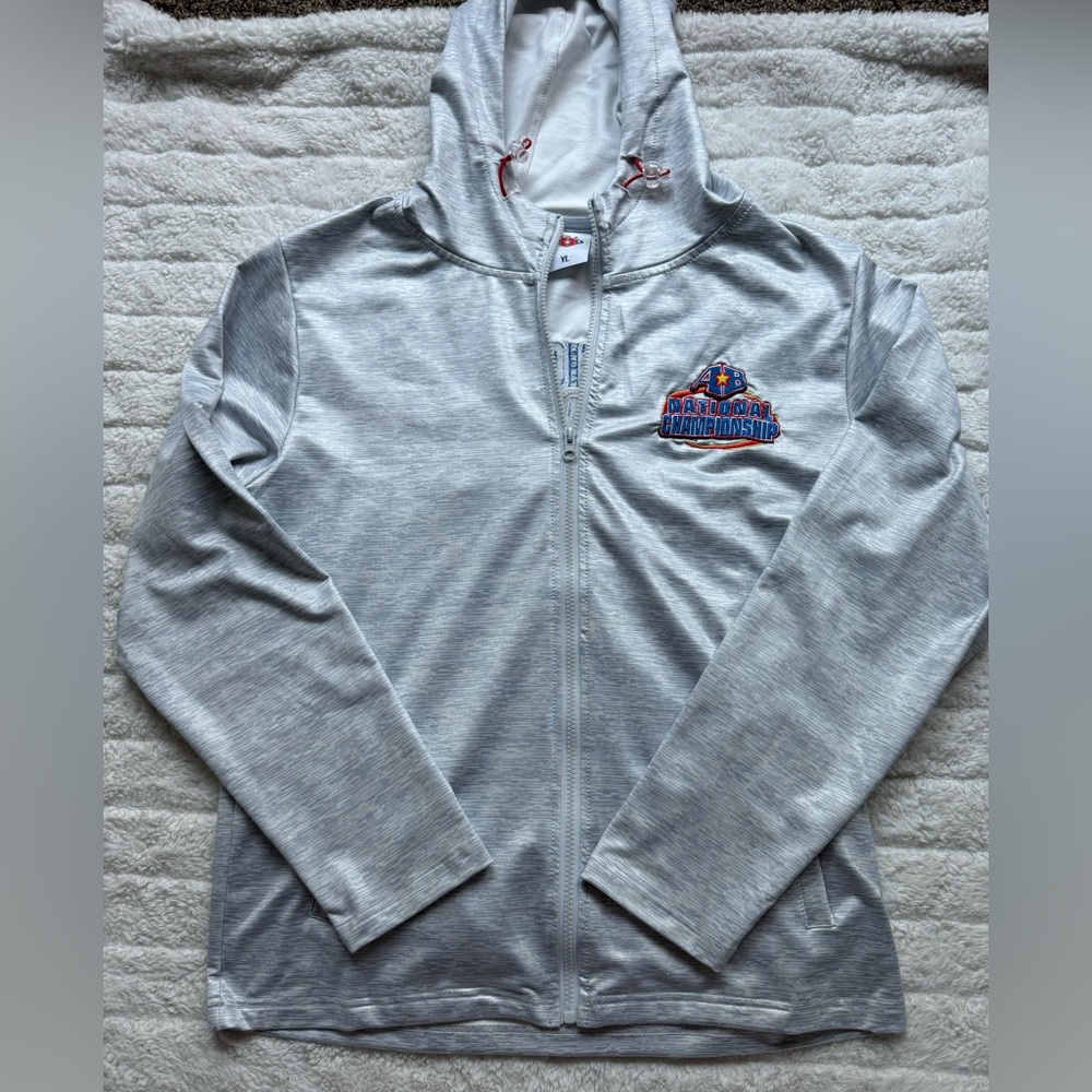 national champion zip up!
